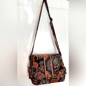 Vera Bradley Kensington Pattern Lindsay Crossbody